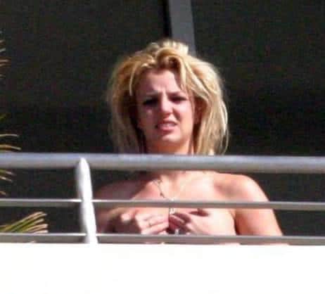 Britney Spears en Topless